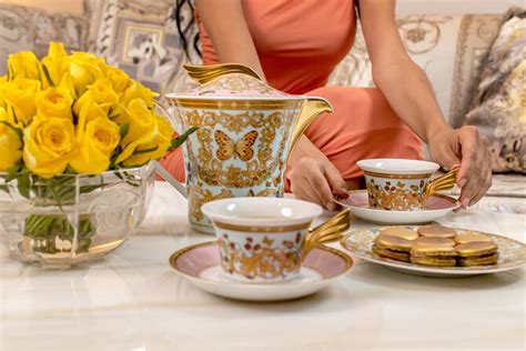 palazzo versace couture high tea|Versace dubai tea.